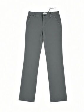 Y2K Grail Garage Low Rise Straight Leg Pant Gray Size 5 Womens NWT